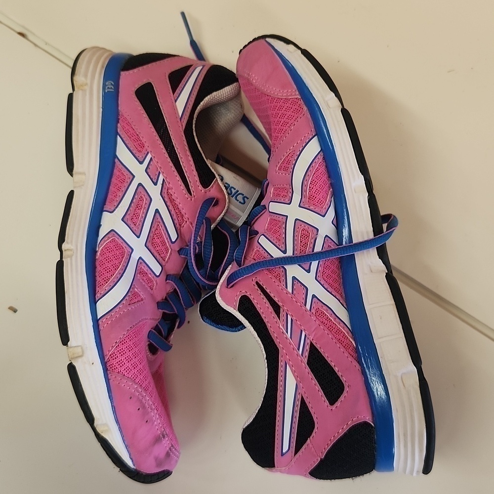 Asics gel invasion pink running shoe size 6.5 women's - Picture 3 of 5